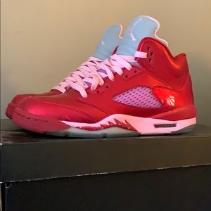 Air Jordan 5 retro Valentine’s Day. Girls Youth 7
